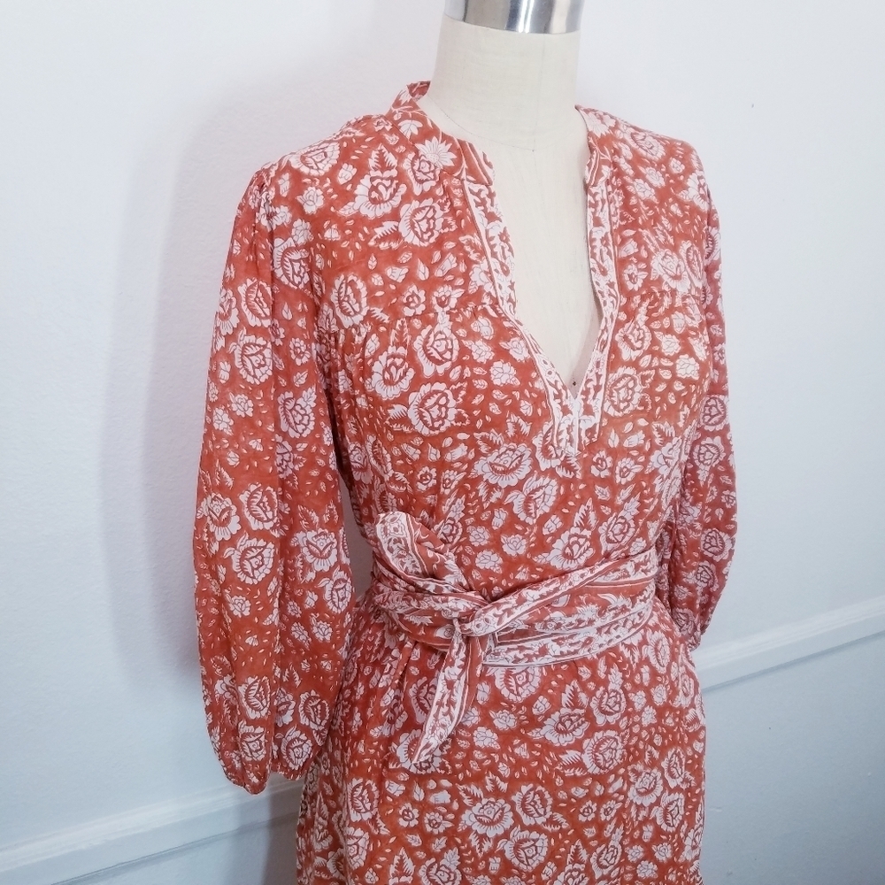 Cleobella |‎ Multi Print Bohemian Modi Flare Dress S - Picture 8 of 12
